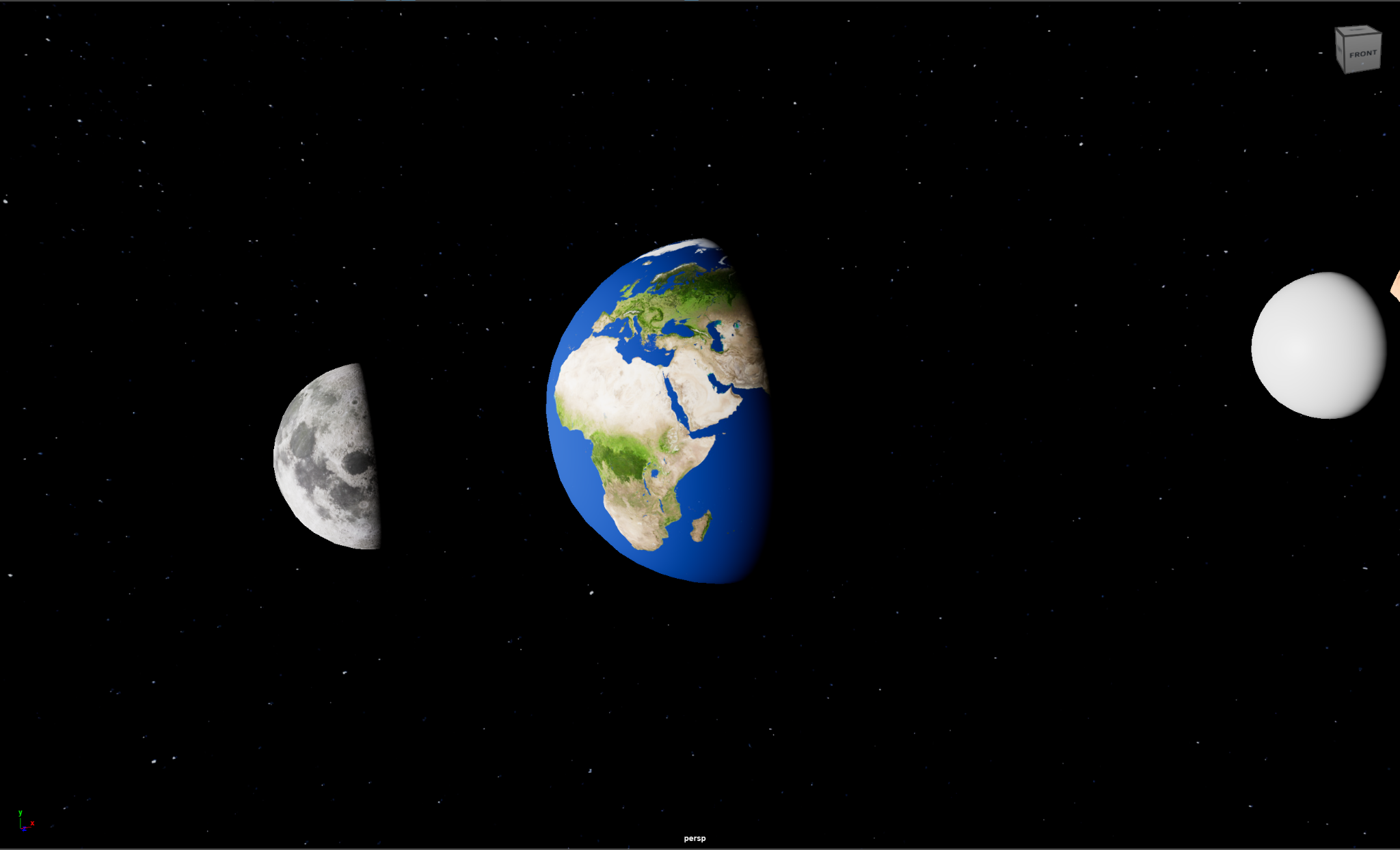 Earth closeup